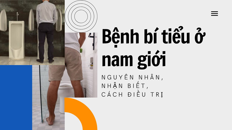 bệnh bí tiểu ở nam giới