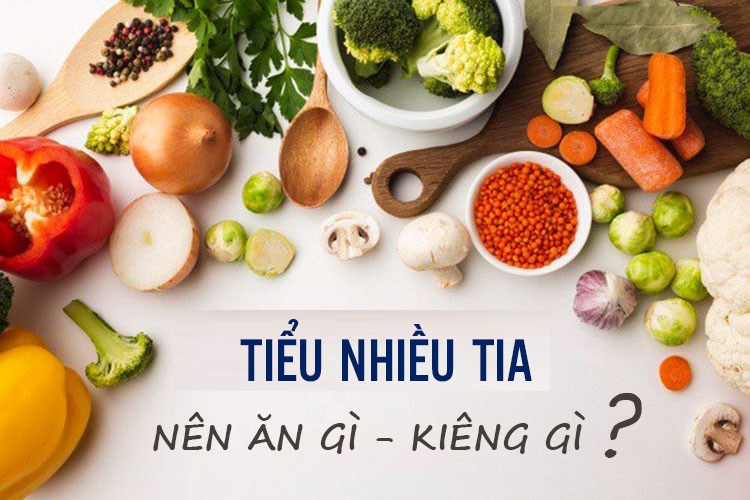 Tiểu nhiều tia ăn gì và kiêng gì cho mau khỏi?